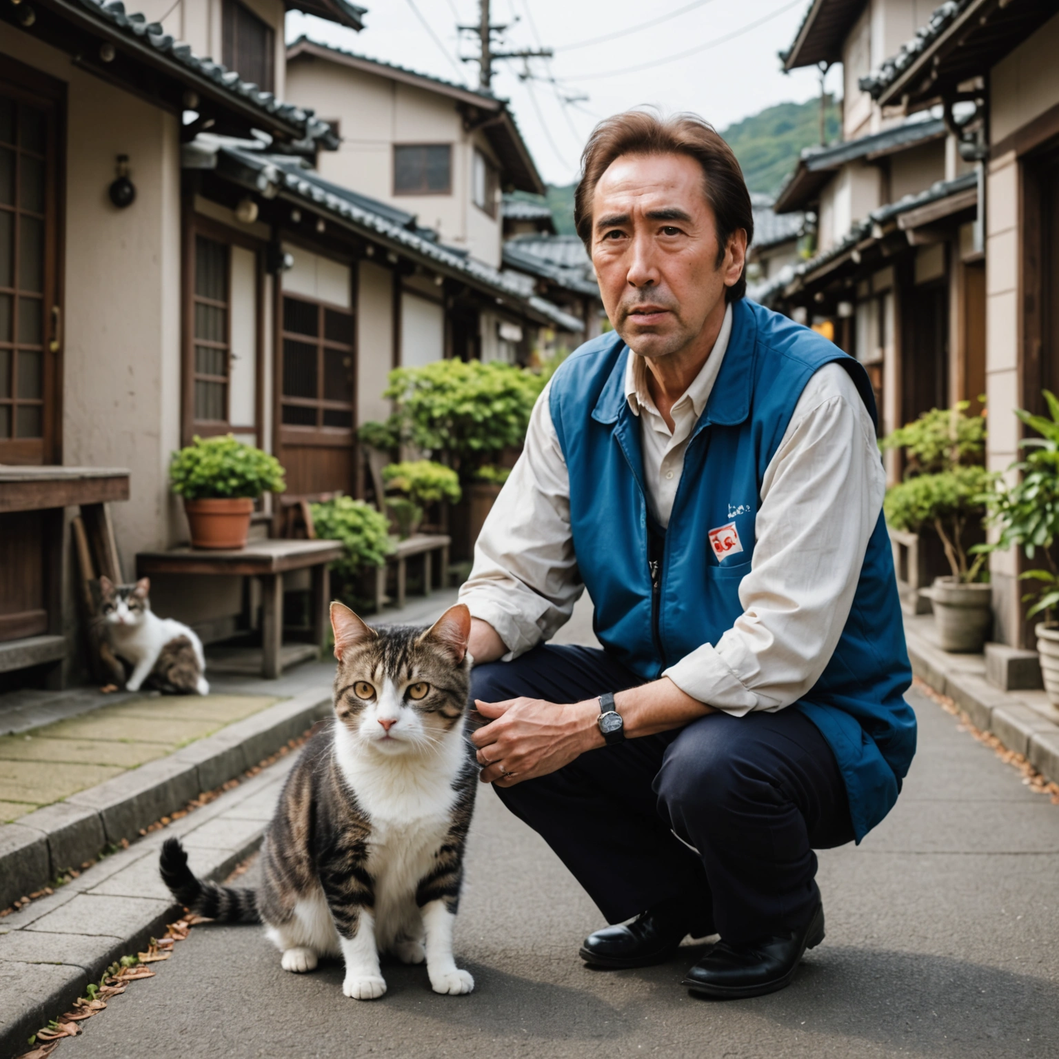 OITA CAT LOVE TRIANGLE: NICOLAS CAGE LOOK-ALIKE CAT STARS IN HEARTWARMING TALE