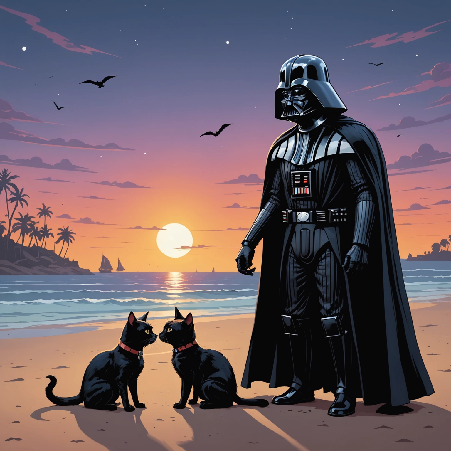 DARTH VADER'S LOST LOVE:  A CAT'S HEARTBREAK IN DAR ES SALAAM