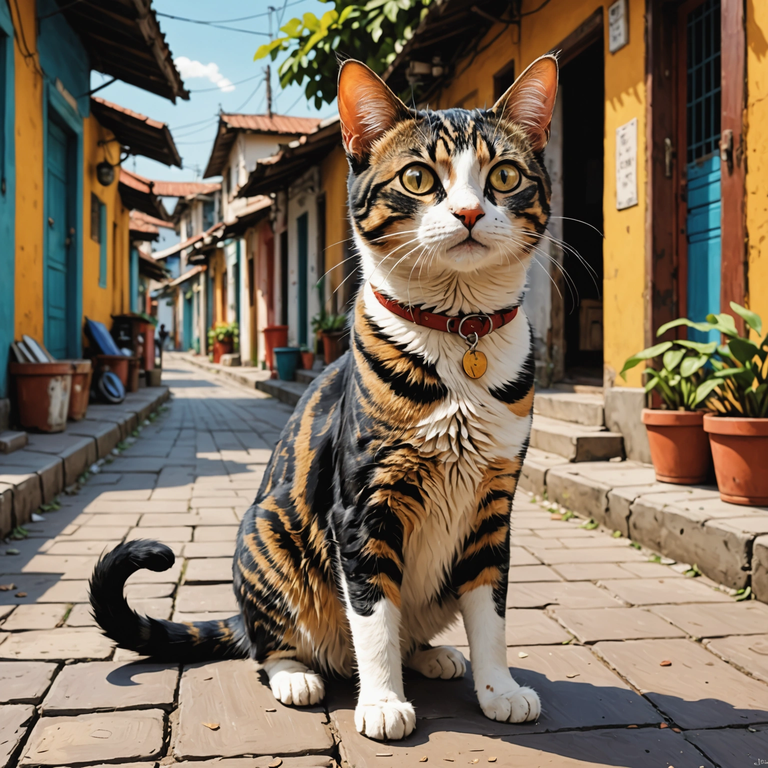 CAT'S GROWTH STORY:  HEISEI ERA STREET CAT FINDS WISDOM IN EXAM-THEMED BOOK