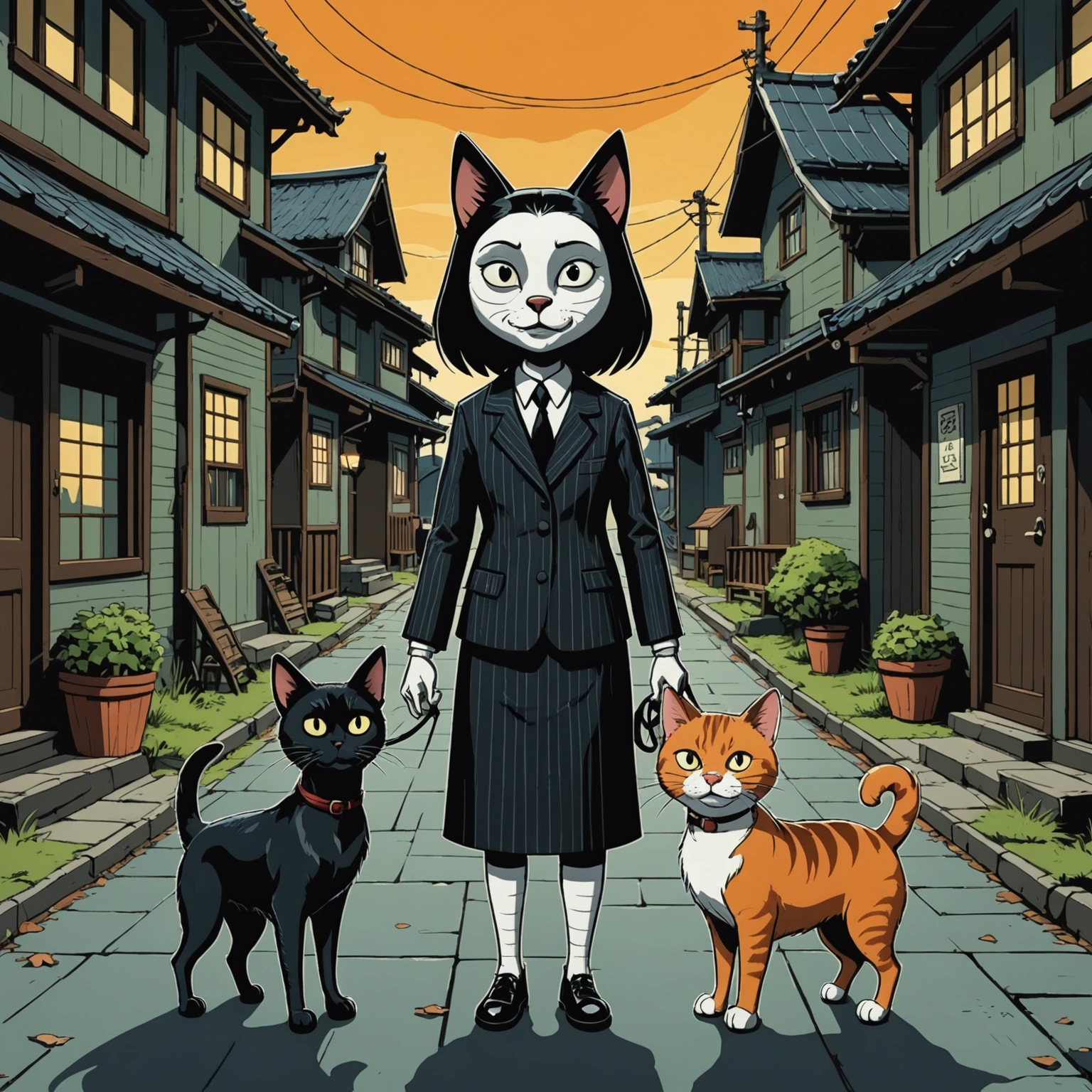 FUKUSHIMA GIRLFRIEND ENCOUNTERS HORROR CAT MIKE