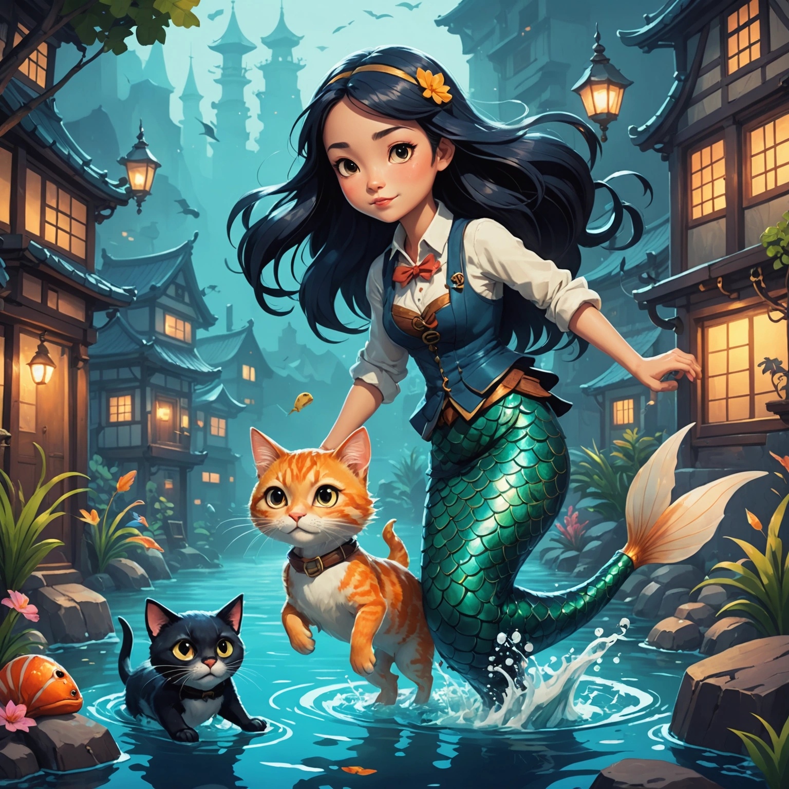 CAT DETECTIVE SOLVES MYSTERY IN MŪROMACHI BAKKU!