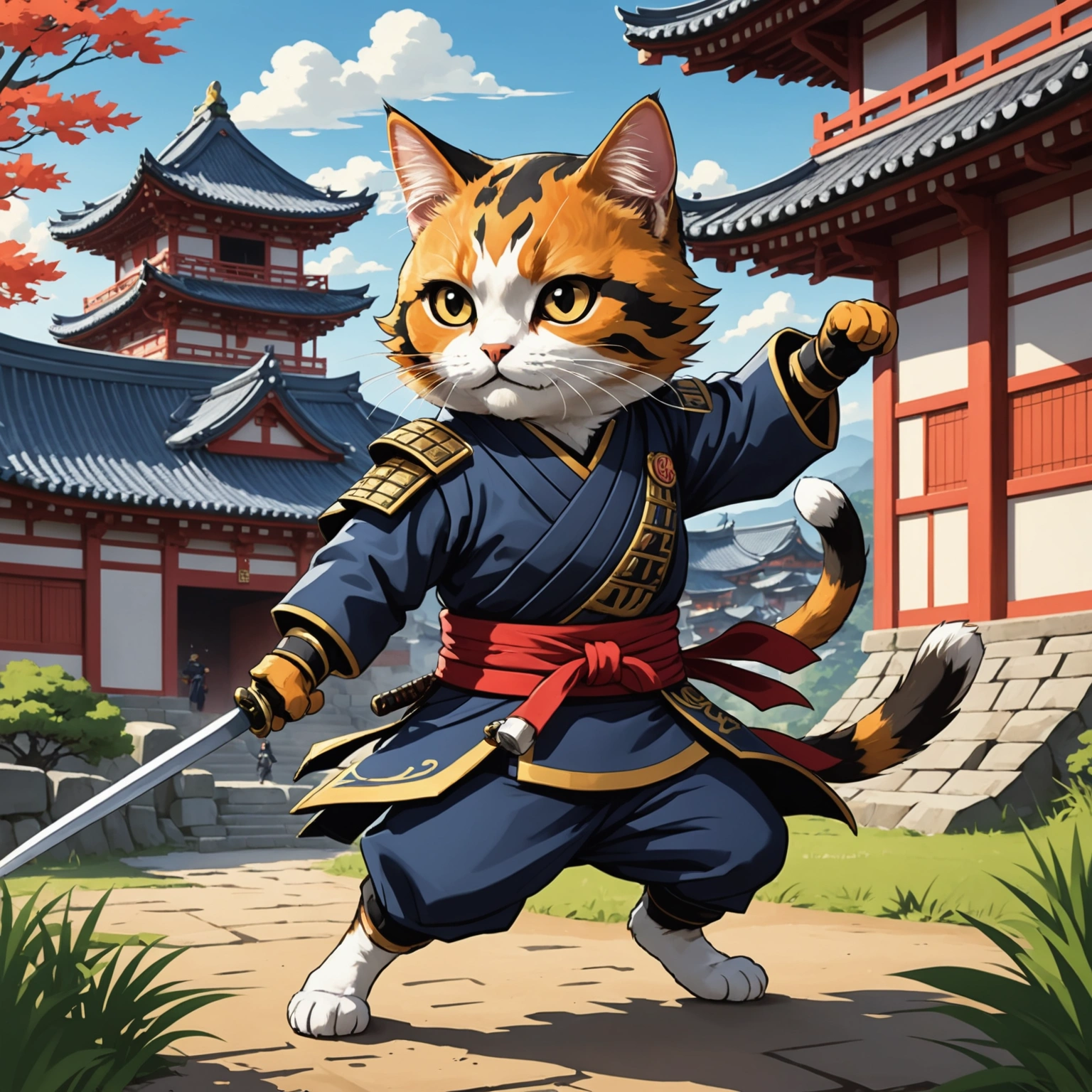 CAT SPY THWARTS BETRAYAL IN SENGOKU ERA; LUKE SKYWALKER OBSERVES FROM AFAR