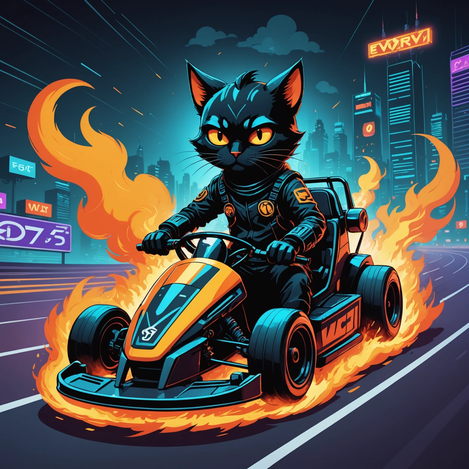 MADURAI CLOUD ENGINEER HELPS CYBERPUNK CAT FIGHT EVIL ORGANIZATION