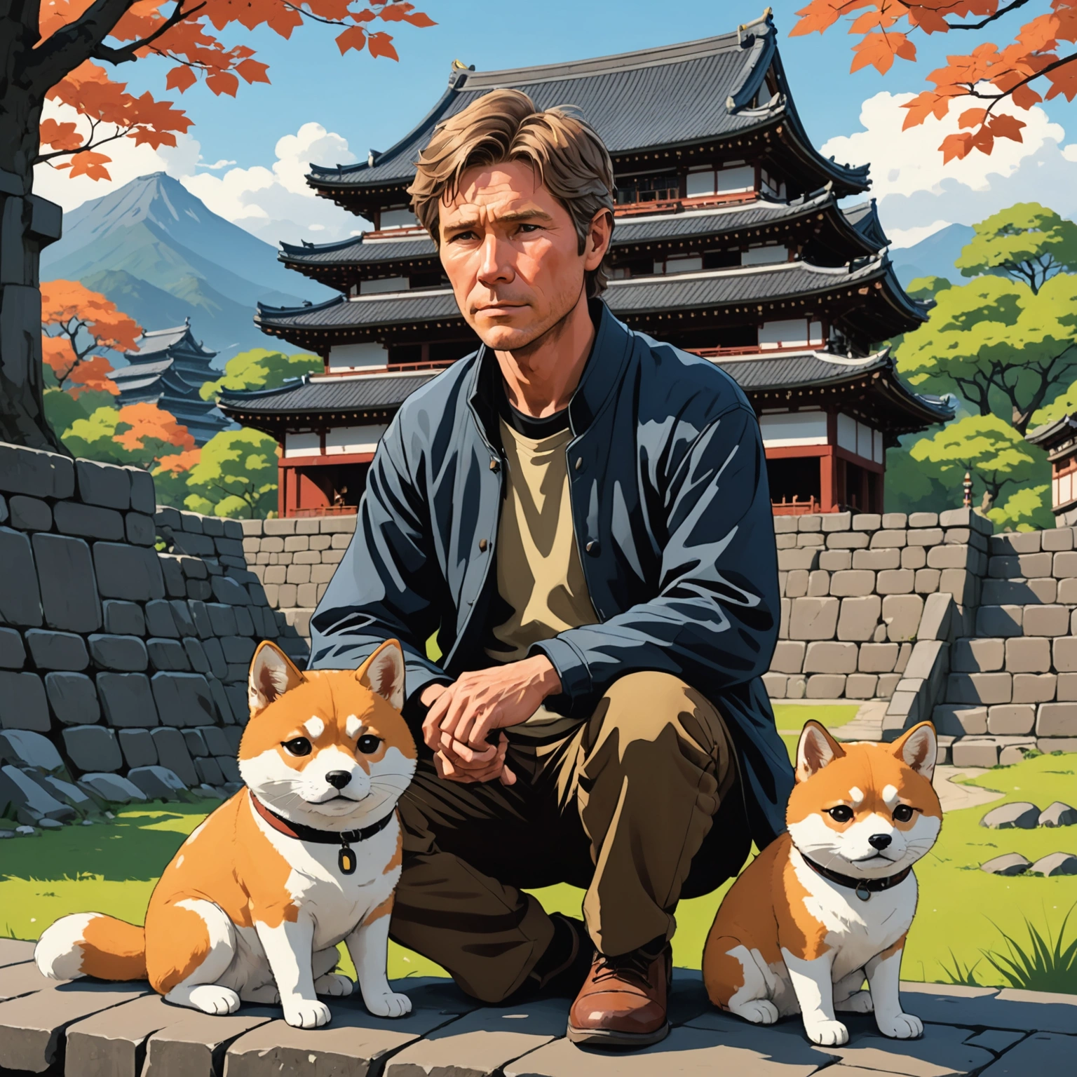 CAT'S-EYE VIEW: Harrison Ford Look-Alike & Shiba Girl's Kumamoto Romance