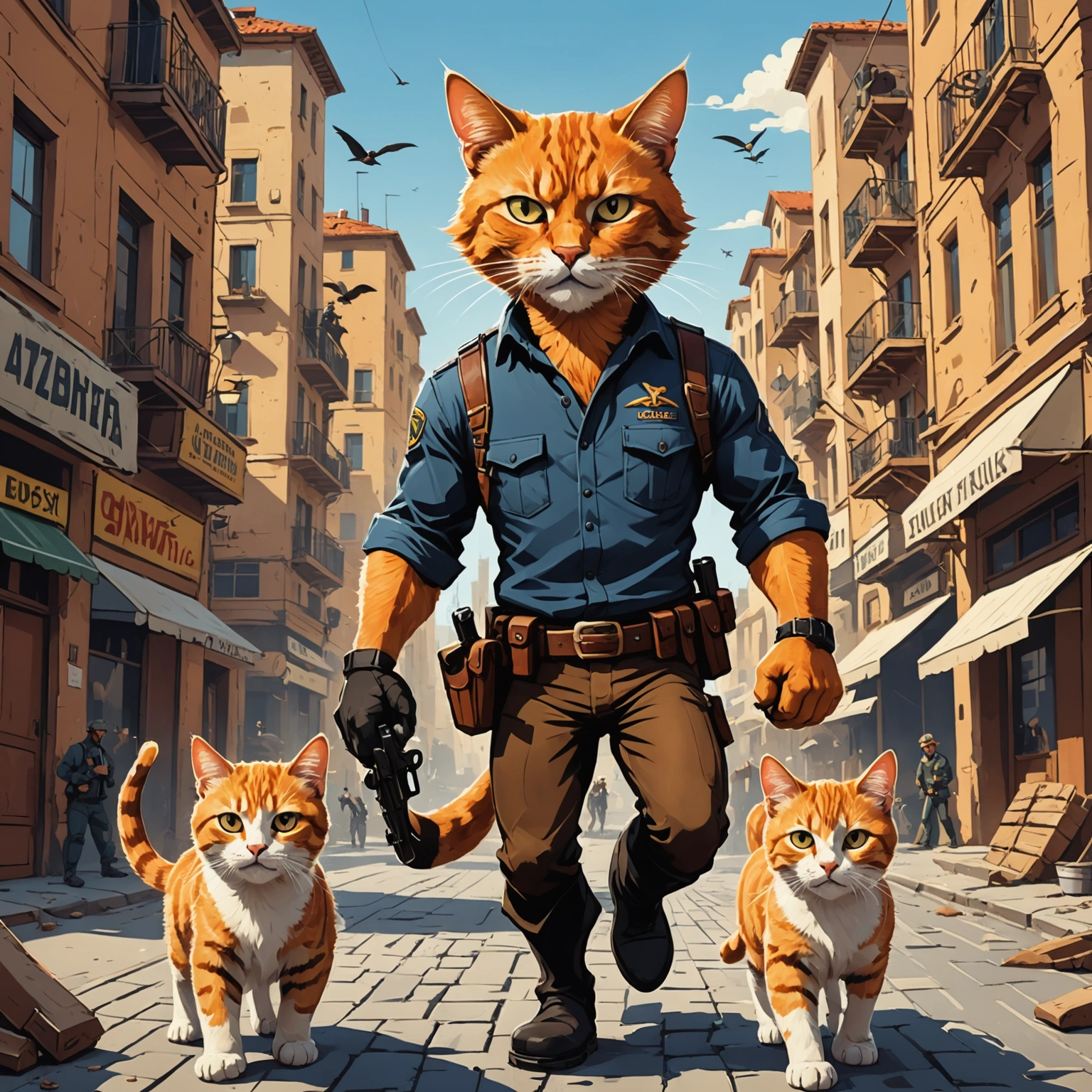 CATS OF GARZIERA BIRD ARE NATURAL HUNTERS, EMBODYING CHUCK NORRIS FACTS