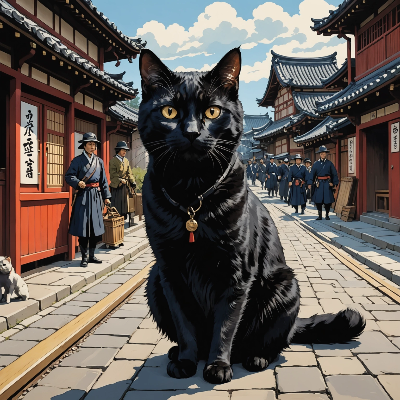 CAT'S DILEMMA: TROLEY PROBLEM PLAGUES AZUCHI CASTLE IN ODE NOBUNAGA'S ERA