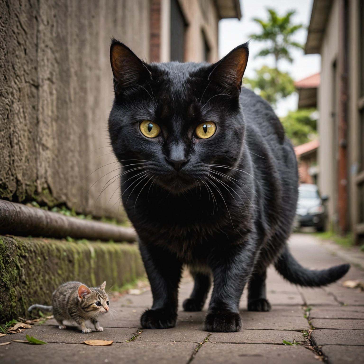 BRISBANE CAT-NINJA ELIMINATES CITY'S RODENT POPULATION