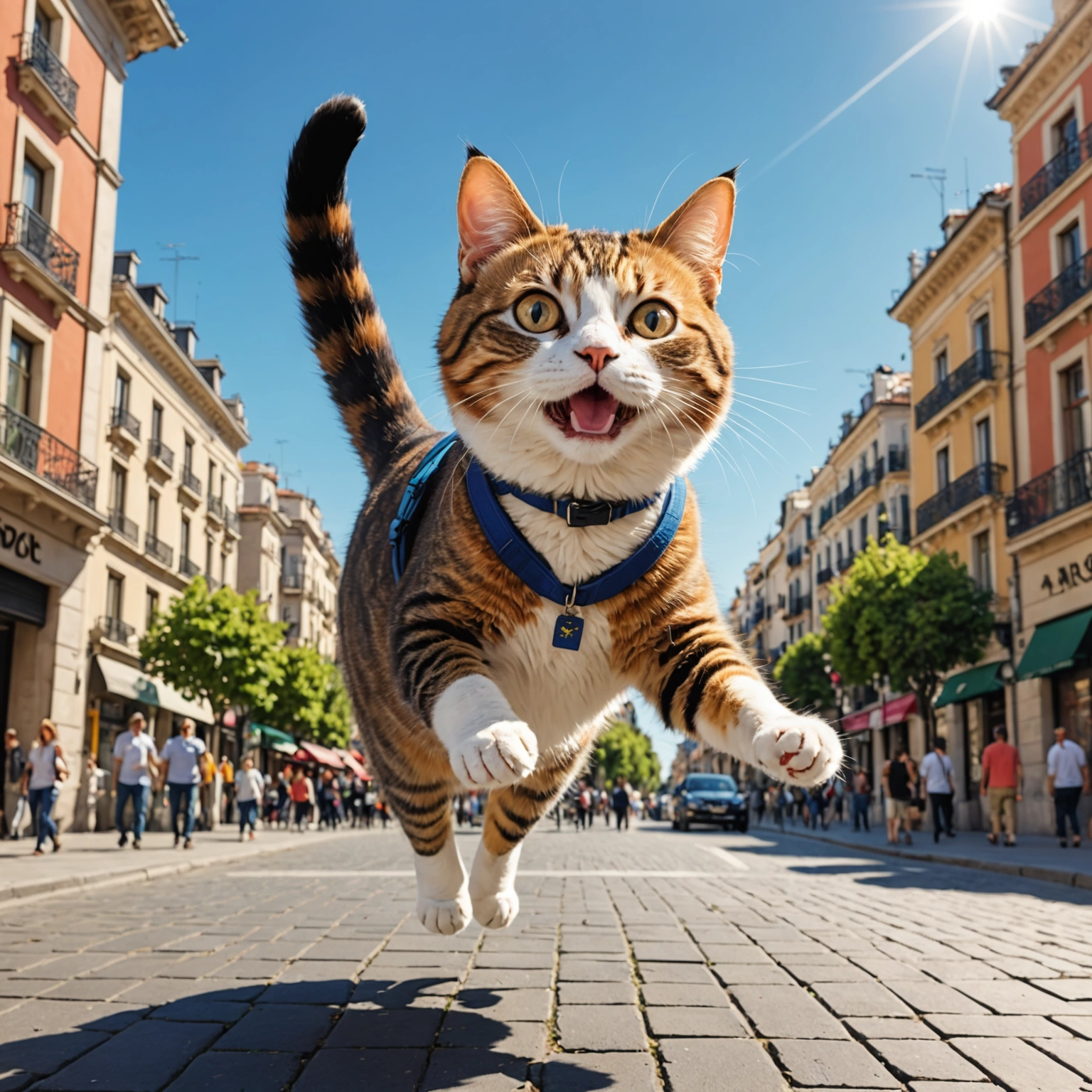 CAT SURPRISES ARAKIMORI SHIGE IN MADRID