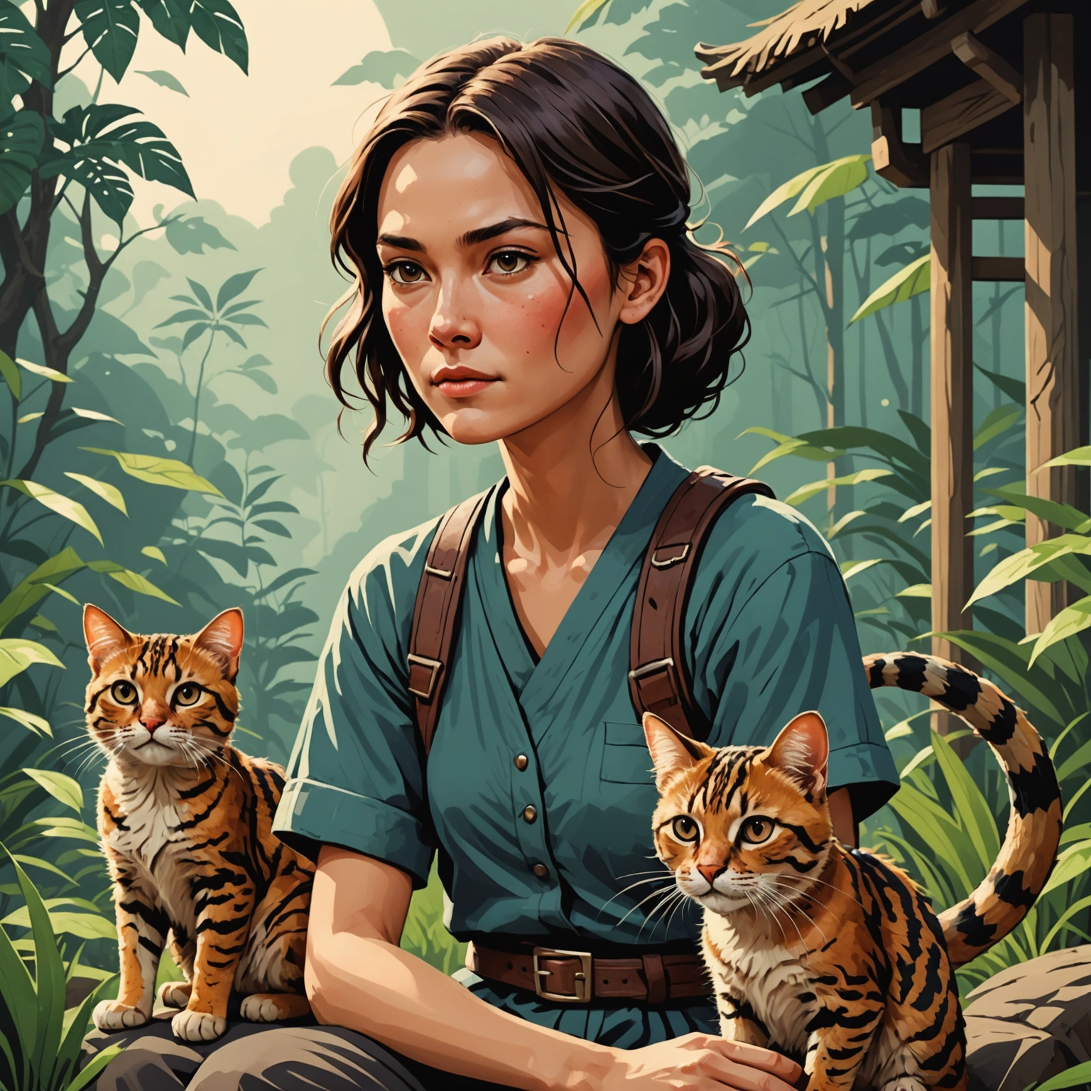 KIRANIGHTLEY'S JOMON-ERA BOGOR STORY:  A TOUCHING SPORTS CAT