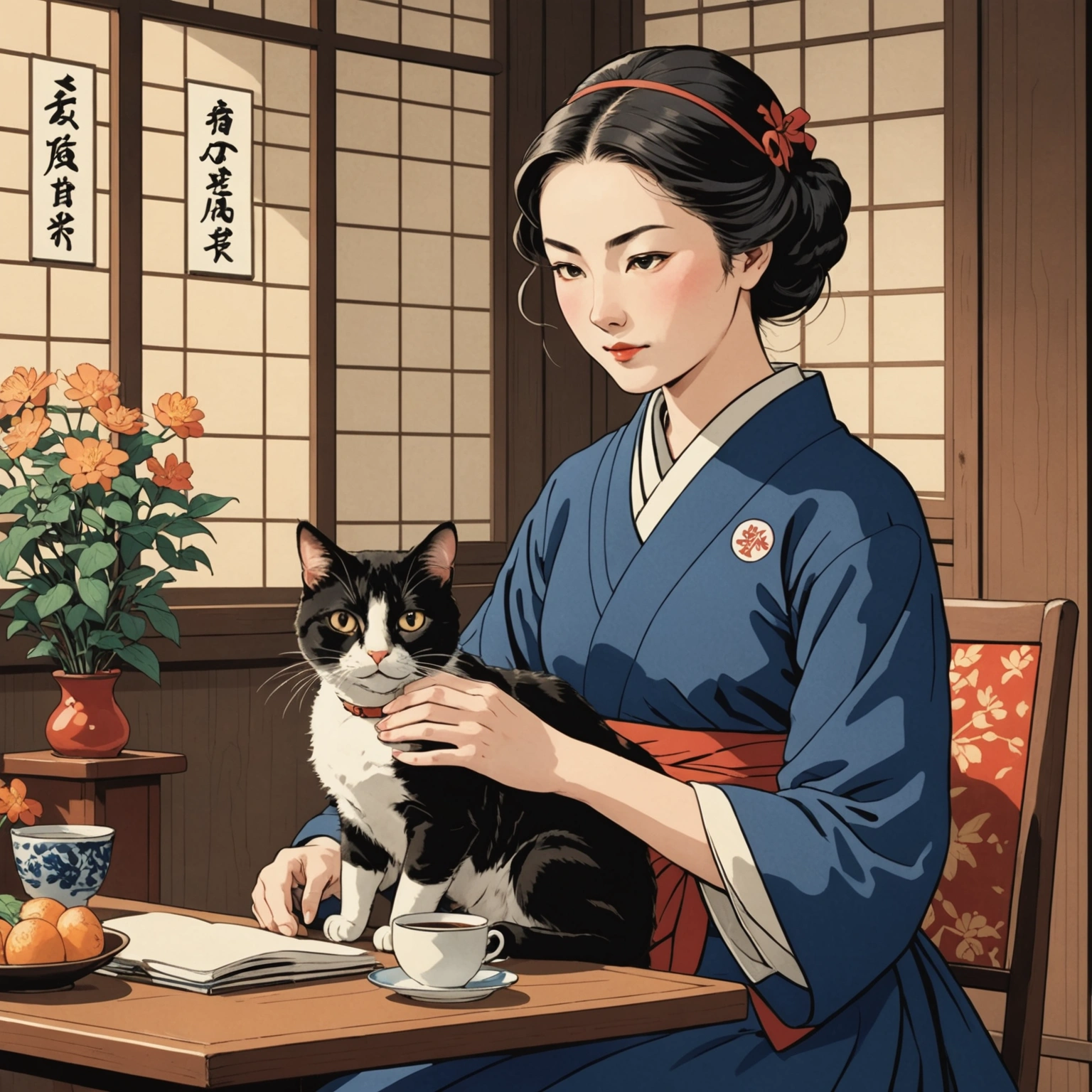CAT'S RESILIENCE SHOWN IN ONLINE EVENT DURING TAISHŌ ERA