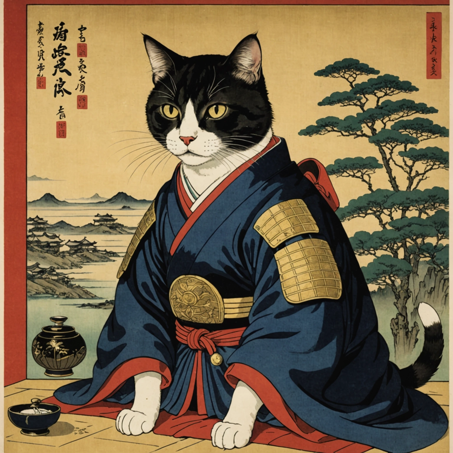 ONE-EYED CAT OBSERVES DESIRES AND SORROWS AMID NOBUNAGA'S UNIFICATION EFFORTS