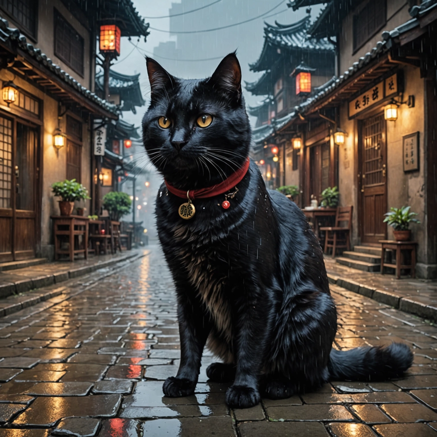 CAT DETECTIVE UNRAVELS HIDEYOSHI'S DRY MYSTERY IN CHONGQING