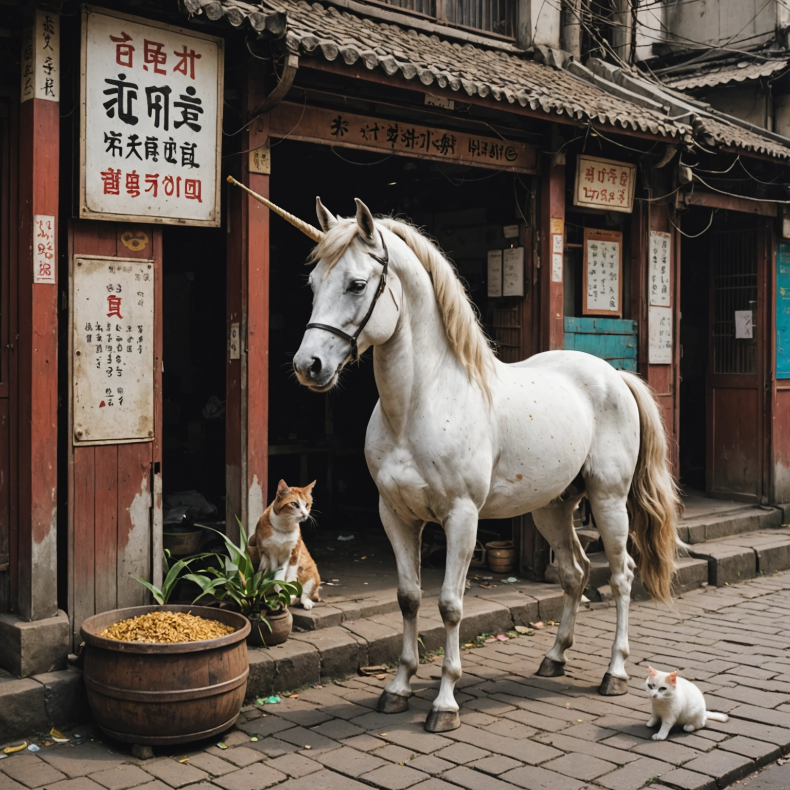 UNICORN URINE WOES IN MUROMACHI ERA MUMBAI! LONELY CAT MOURNS LOSS!