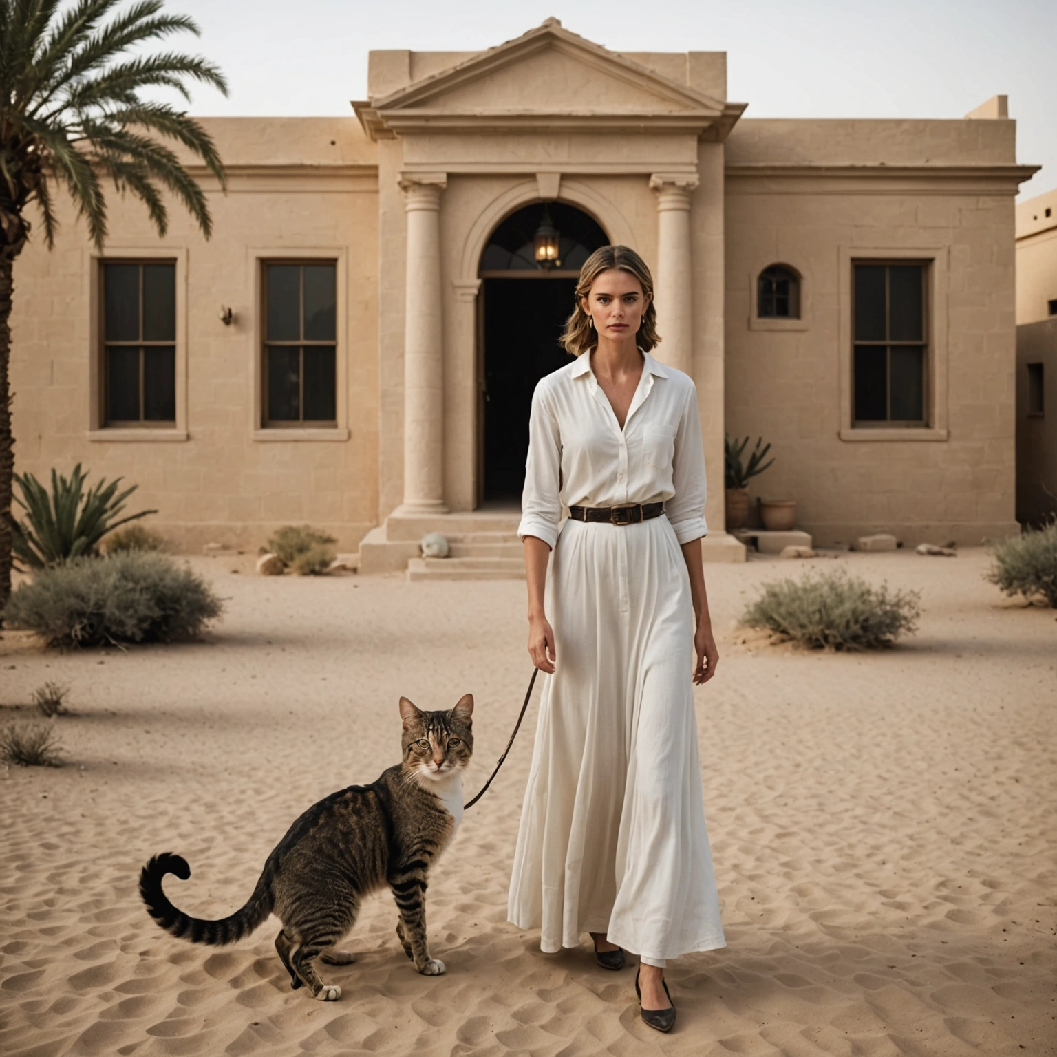 TAYLOR AND OLIVIA PURSUE DESERT DISAPPEARANCE FROM MINIMALIST ABODE