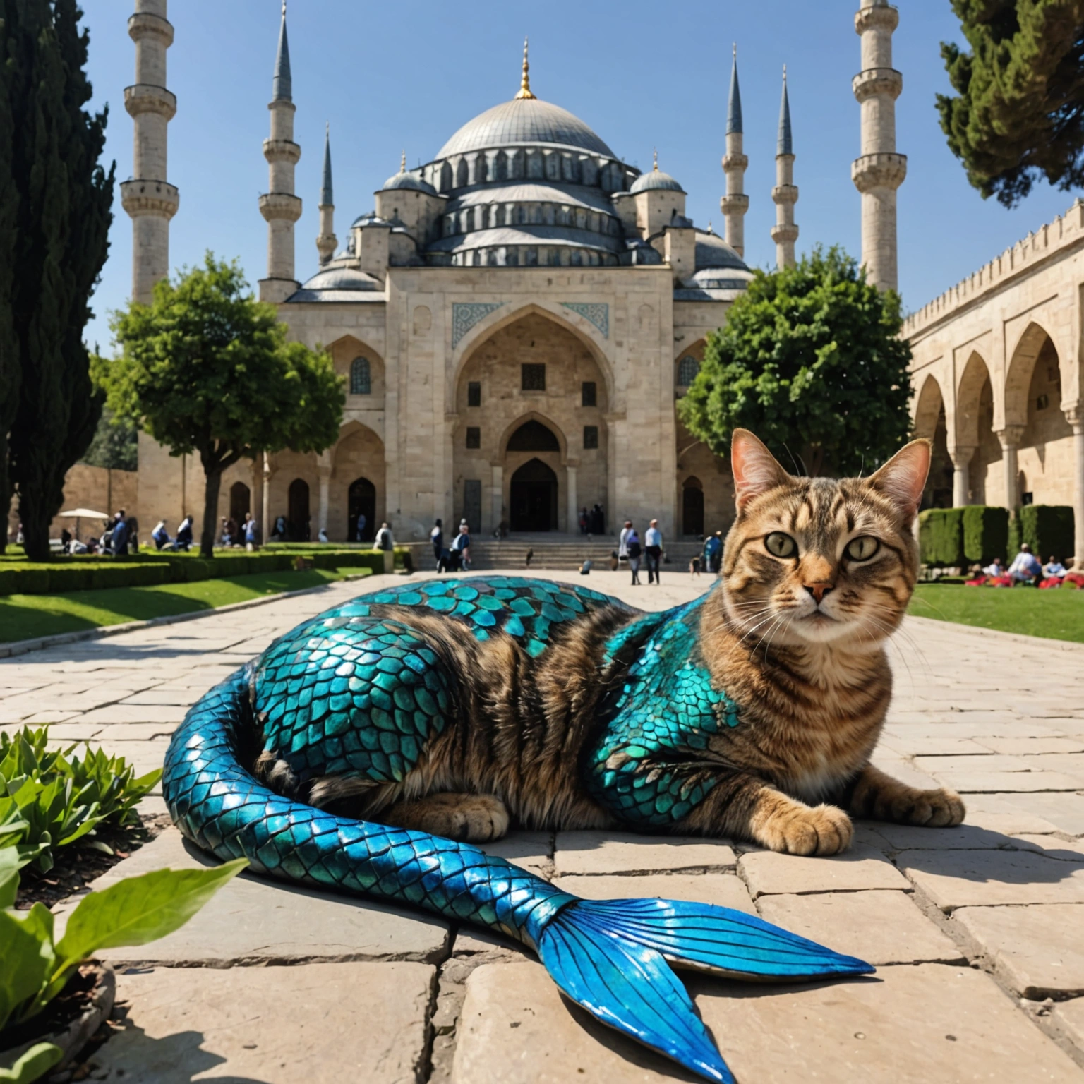 CAT FIXES MERMAID'S TECH WOES IN SHIRAZ!
