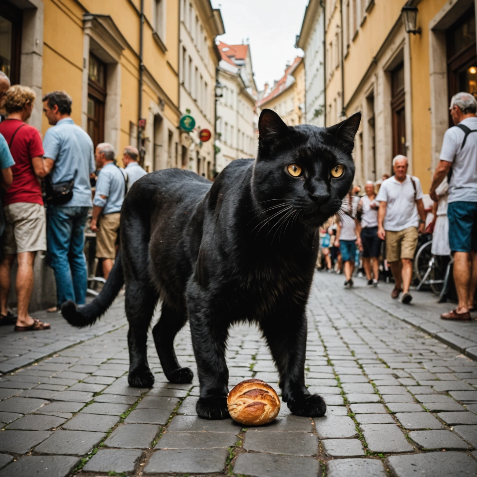 CAT MISSING AT BREAD FESTIVAL: LION SUSPECTED!