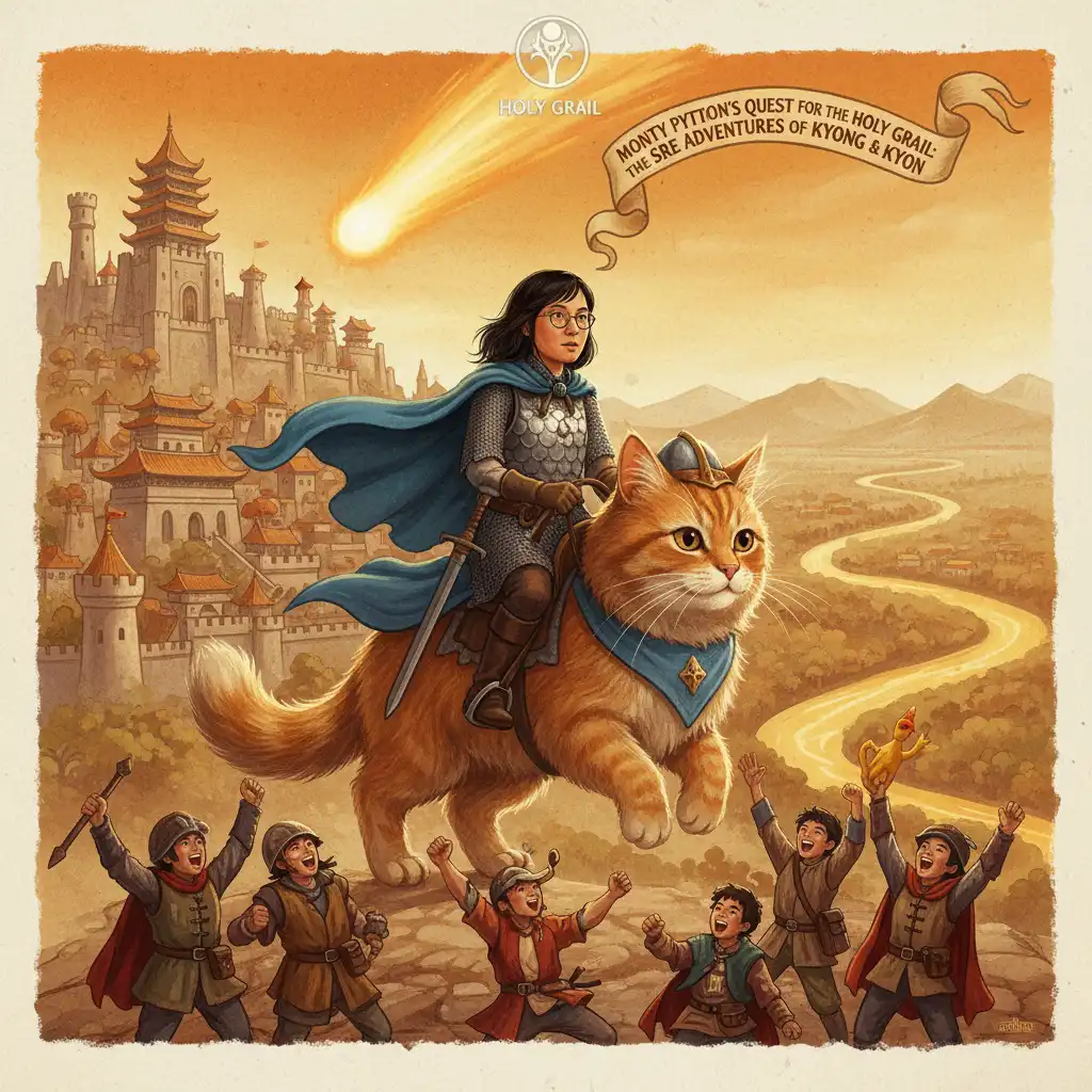 SRE Kyon's Monty Python-esque Quest for Holy Grail in Yellow River Civilization's Gujranwala, Feline Companion Leads Youthful Adventure