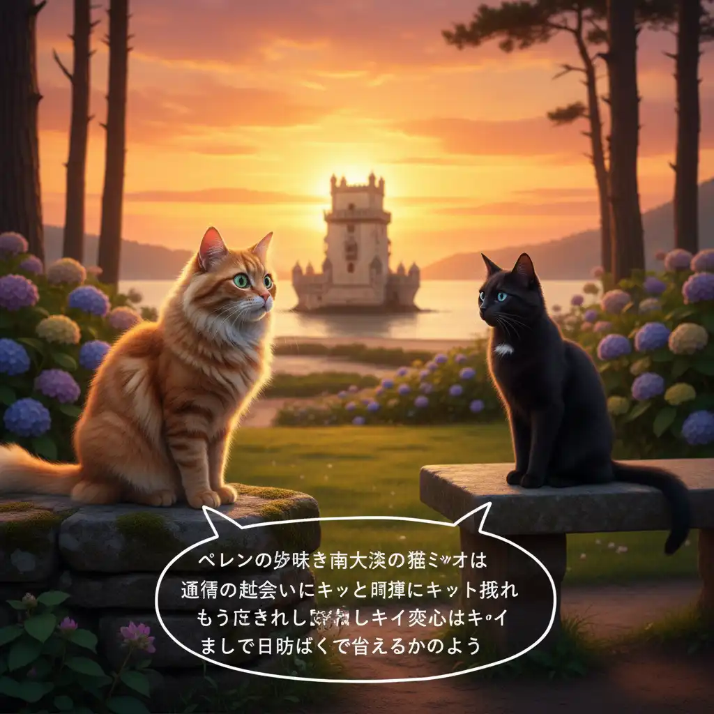 BELEM CAT FINDS UNFURGETTABLE LOVE FROM MINAMIOSAWA