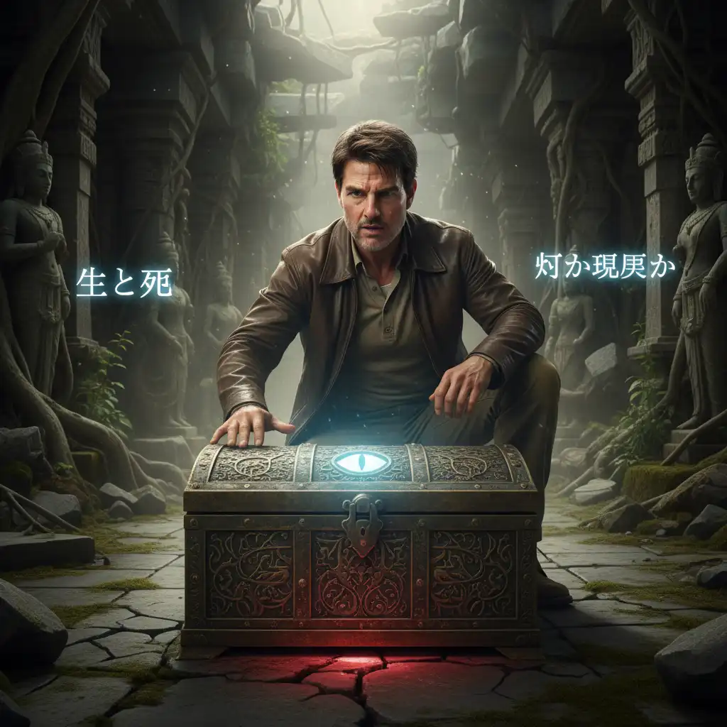 TOM CRUISE AURANGABAD HORROR SCHRODINGERS CAT ENIGMA FROM ANCIENT TEMPLE BOX