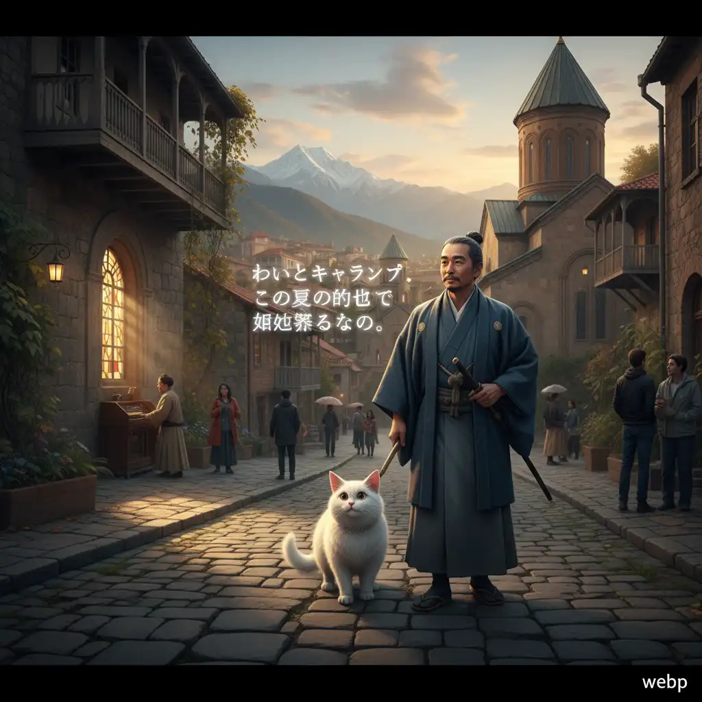 Ieyasu & Nyantaro Seek Mystery on Tbilisi Cobblestones!