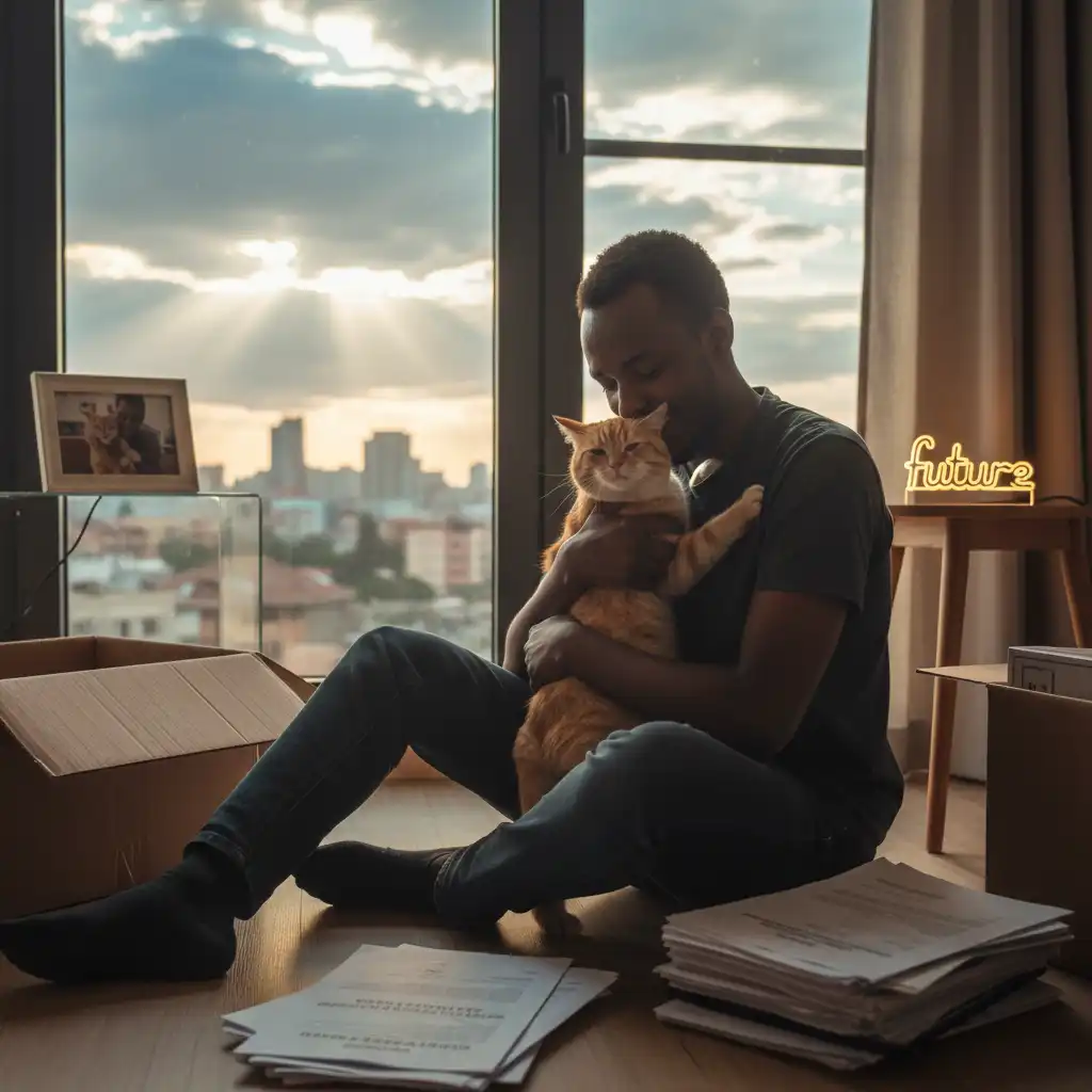 Addis Ababa Cloud Engineer Leo's Custody Battle Redemption Fueled by Beloved Cat Muse