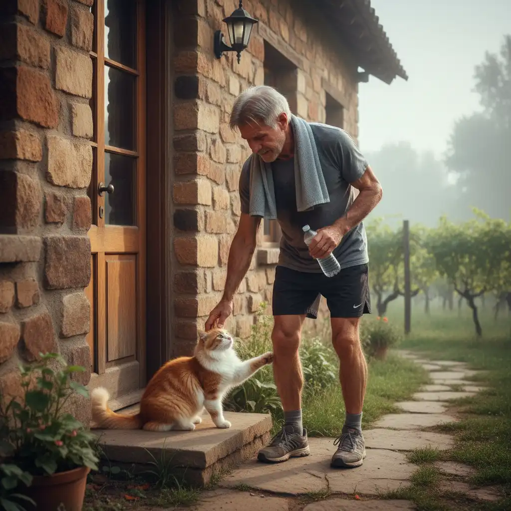 Harrison Ford Finds Feline Family Love After Mendoza Run