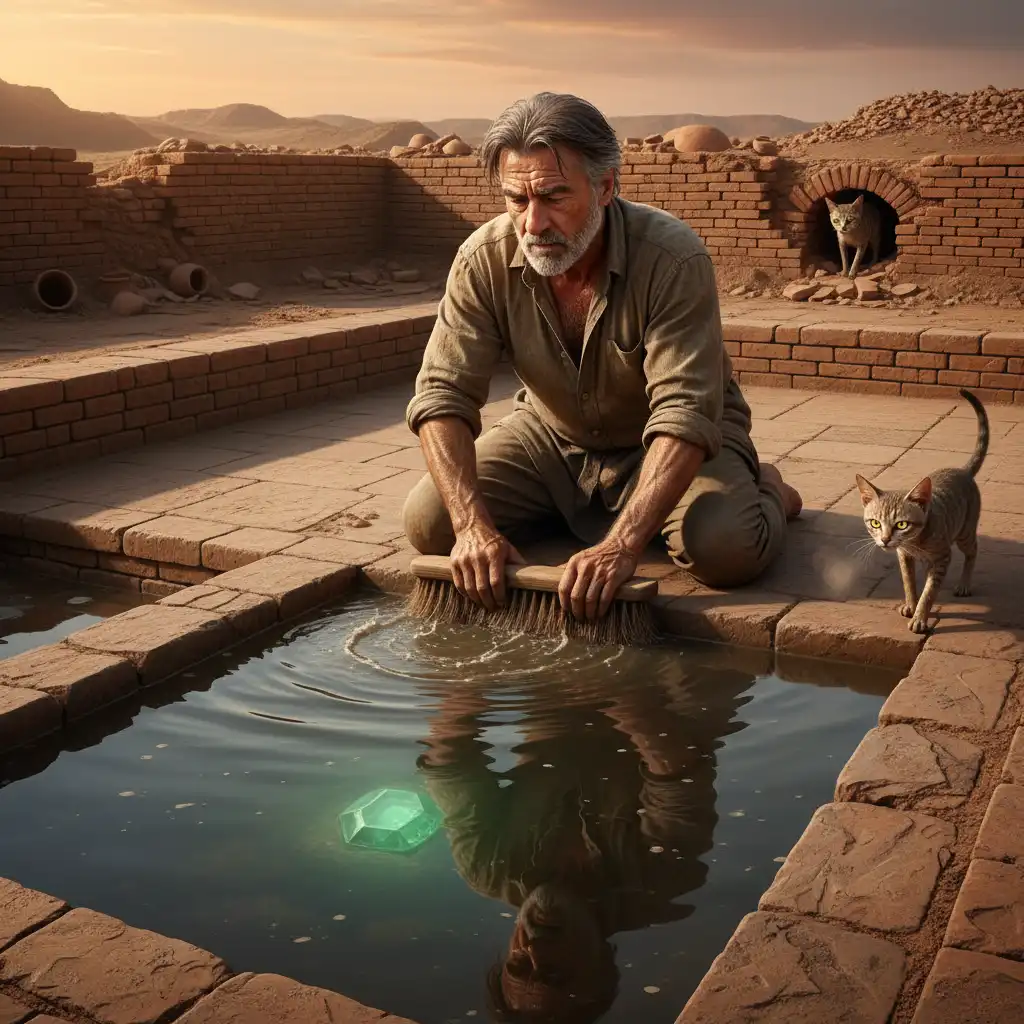 The Mohenjo-daro Bath Cleaner's Secret