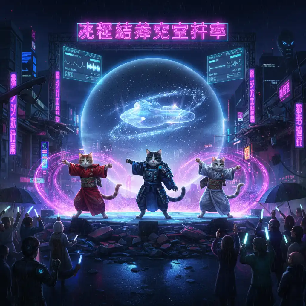 Cyber Kabuki Cats: The Yoshitsune Star Saga
