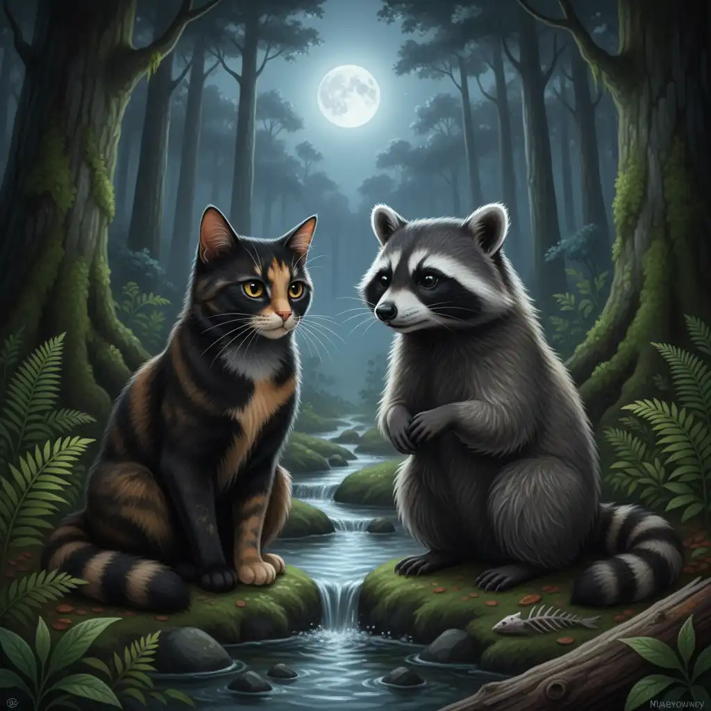 Rebirth in the Jomon Forest: Miao and Lucky's Pure Path