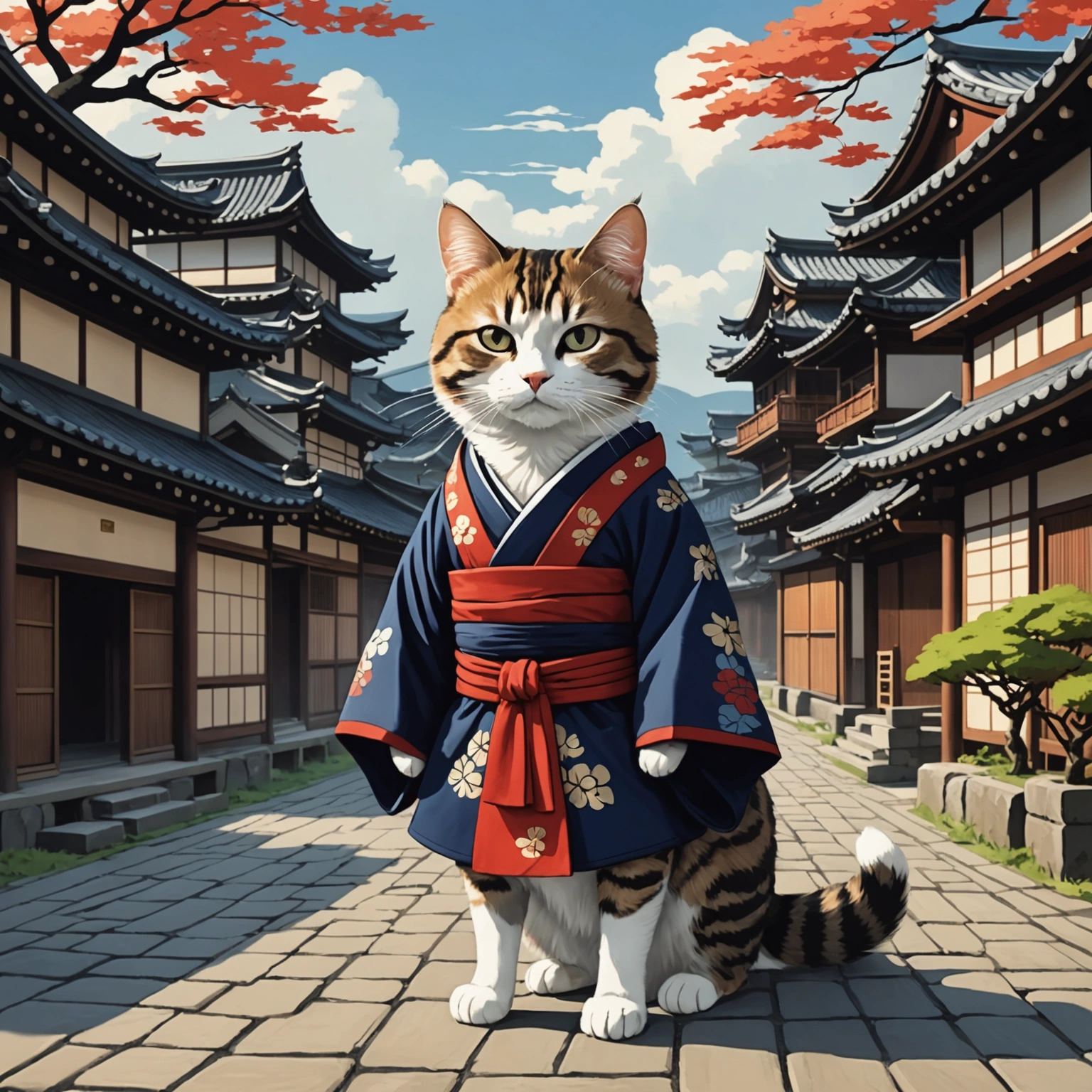 ## Cat Dreams of Kabuki Stardom in War-Torn Japan 