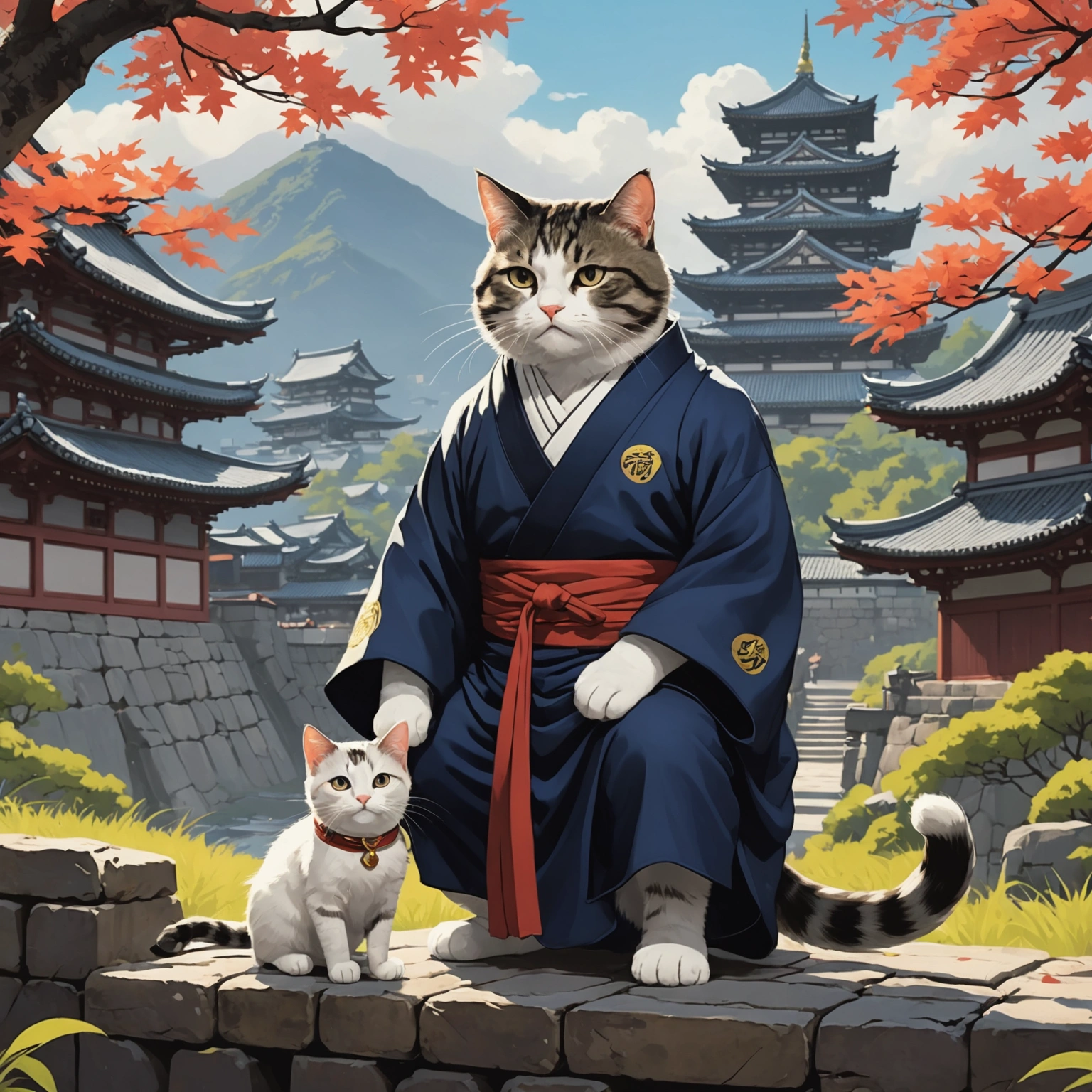 **Cat's Resilience Inspires Ieyasu's Vision of Renewal** 