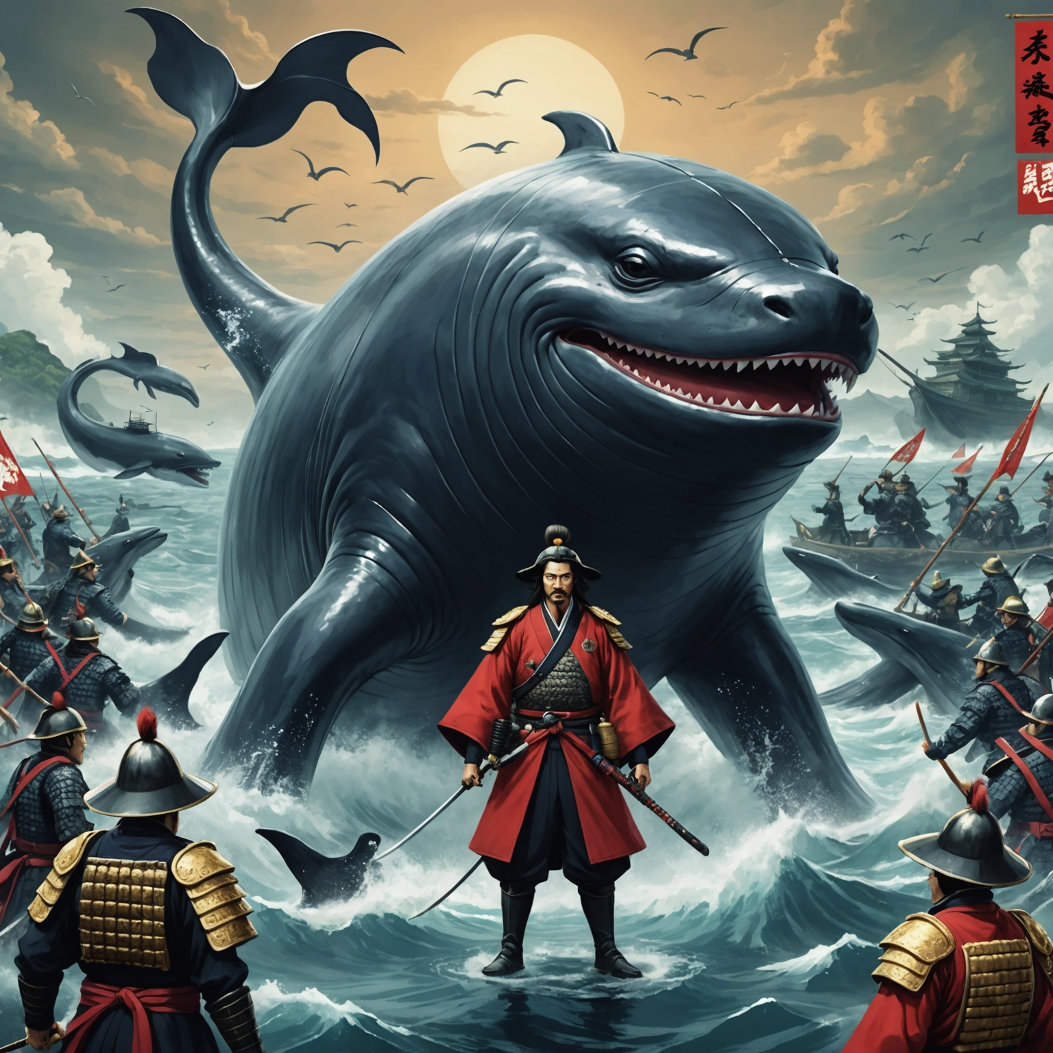 **Warlord Faces Off Against Rap-Battling Cat Army With Giant Whale** 