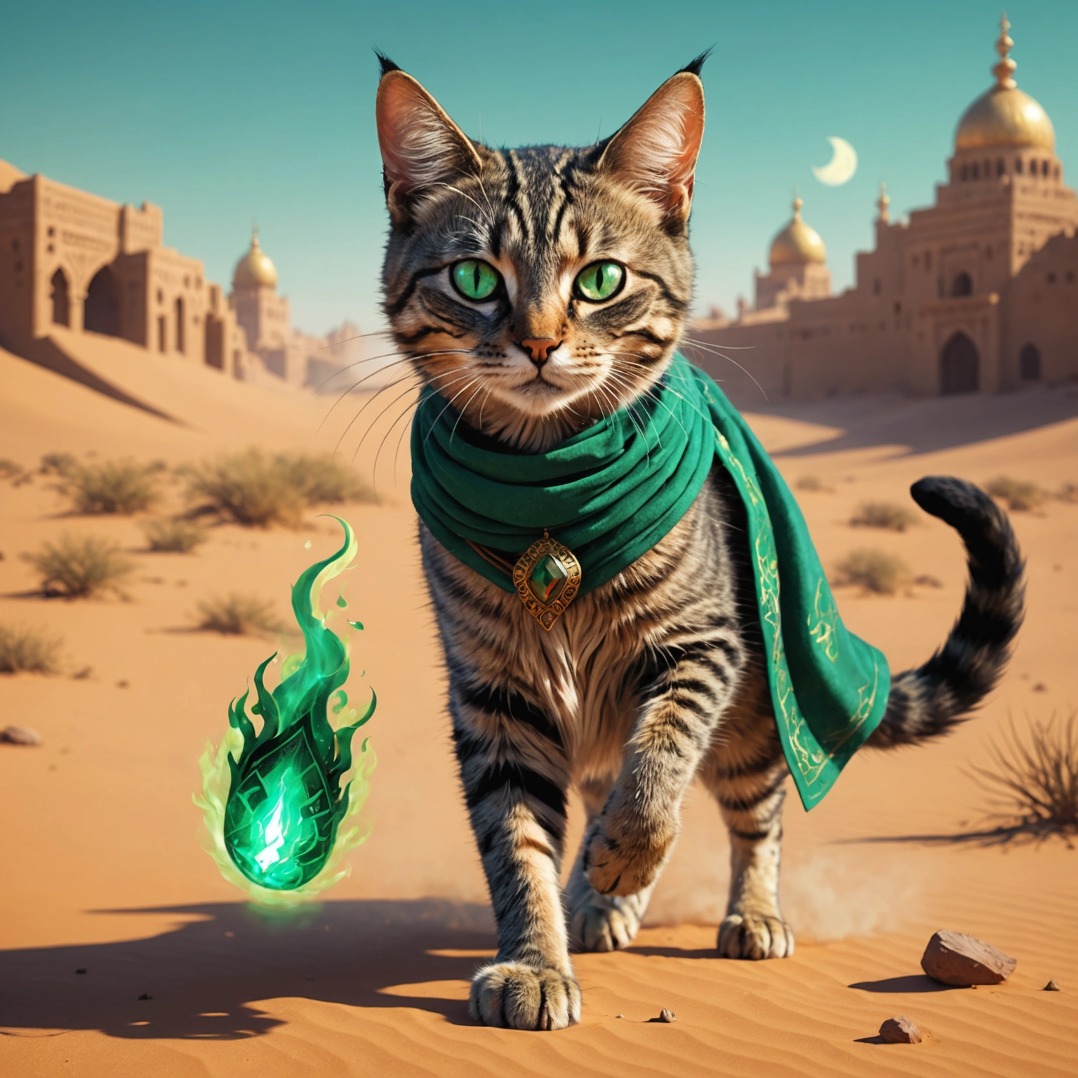 CAT SEEKS REVENGE IN MECCA, NOT LOVE