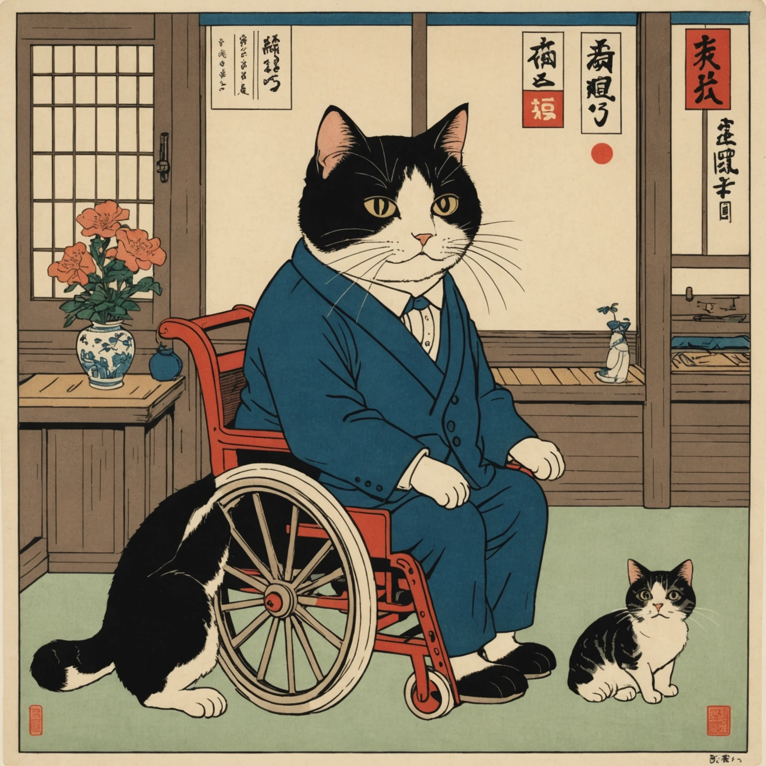 Cat's-Eye View: Meiji-Era or Minami-Ōsawa Disability Support Satire