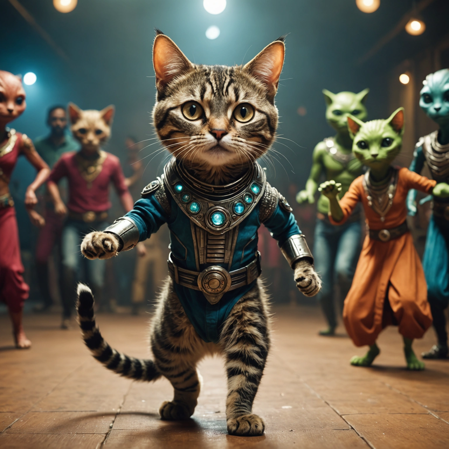 Cat Dances With Aliens, Finds Healing in Ilahabad