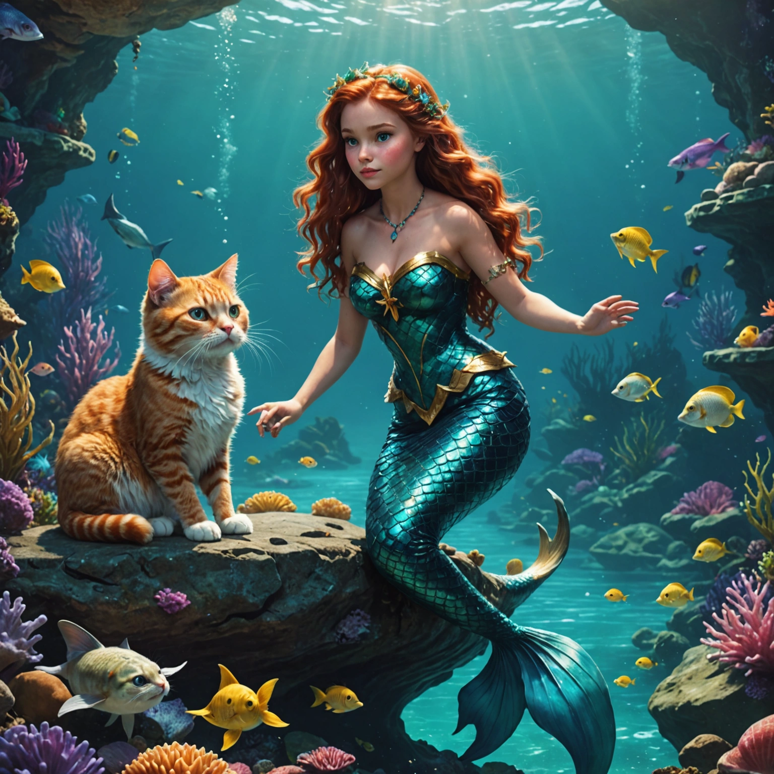 CAT SOLVES MERMAID'S MYSTERY SONG