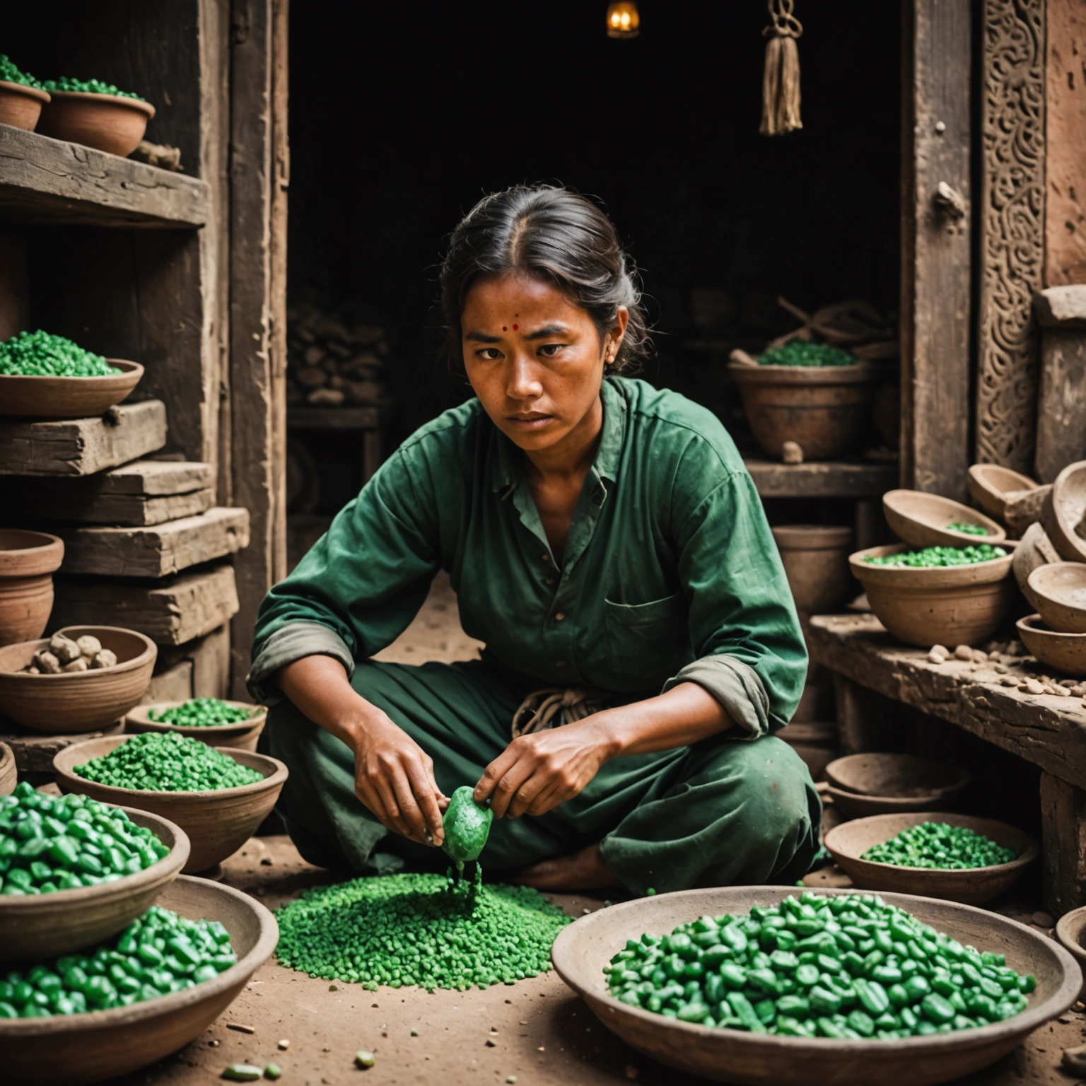 Jade, Clay, and Curses: A Shadowy Tale of Smuggling and Fear