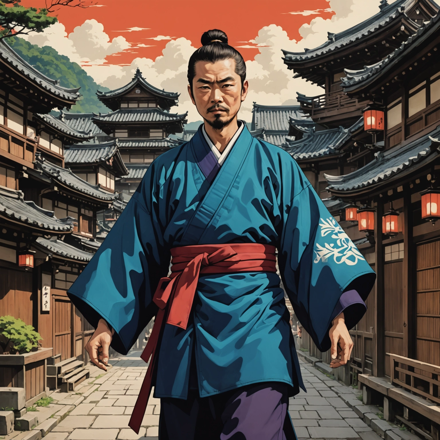 昭和s Hideyoshi, Descending on Minami-Ozawa! A Time-Warping Hip-Hop Sampling