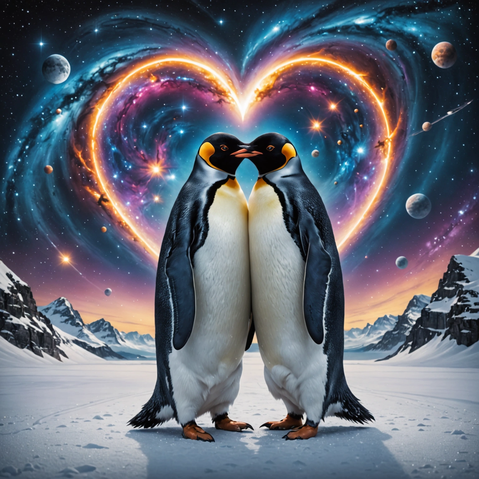 The Penguins Galactic Love