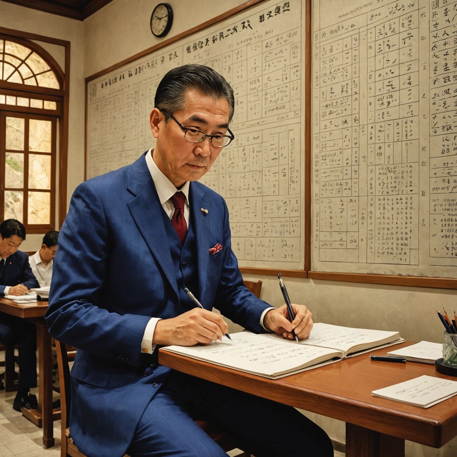 Mr. Tanaka and the Magical Answer Sheet in Antalya