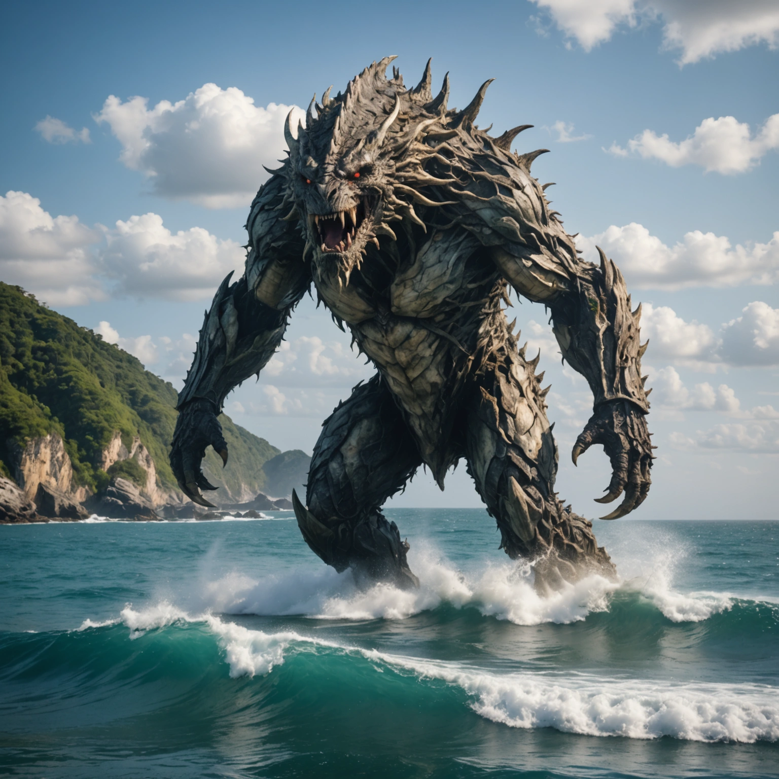 Mysterious Giant Creature Races Through Liming Coastline!