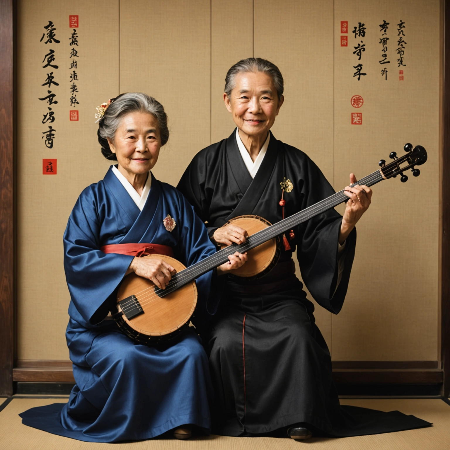 A Yantai Wind and Tokyos Melody: A Miracle Romance of a Grandmother and a Shamisen Master