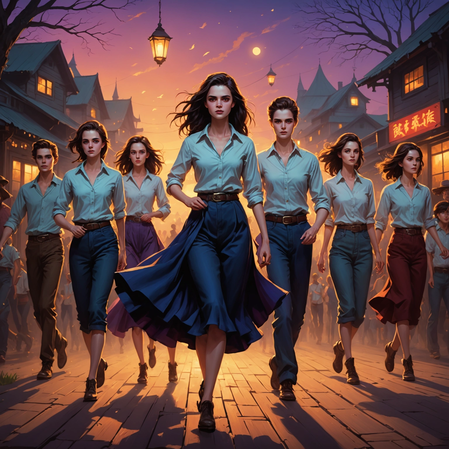 The Twilight Line Dance of Bijie