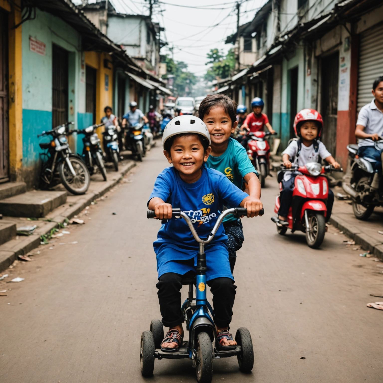 Emis Wheels: Tracing a Path of Hope in Jakarta