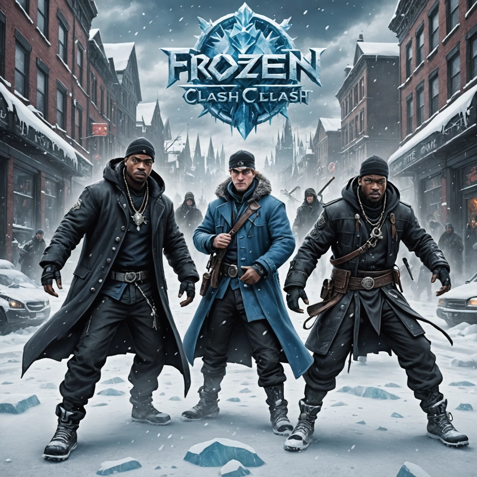 A Frozen Clash Across Time (Hip-Hop Concept)
