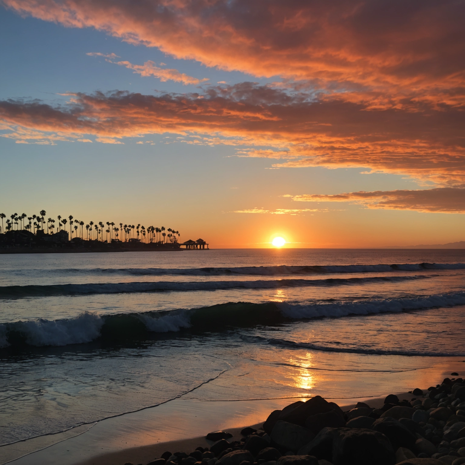 Sunset in San Diego, and the Cycle of Rebirth
