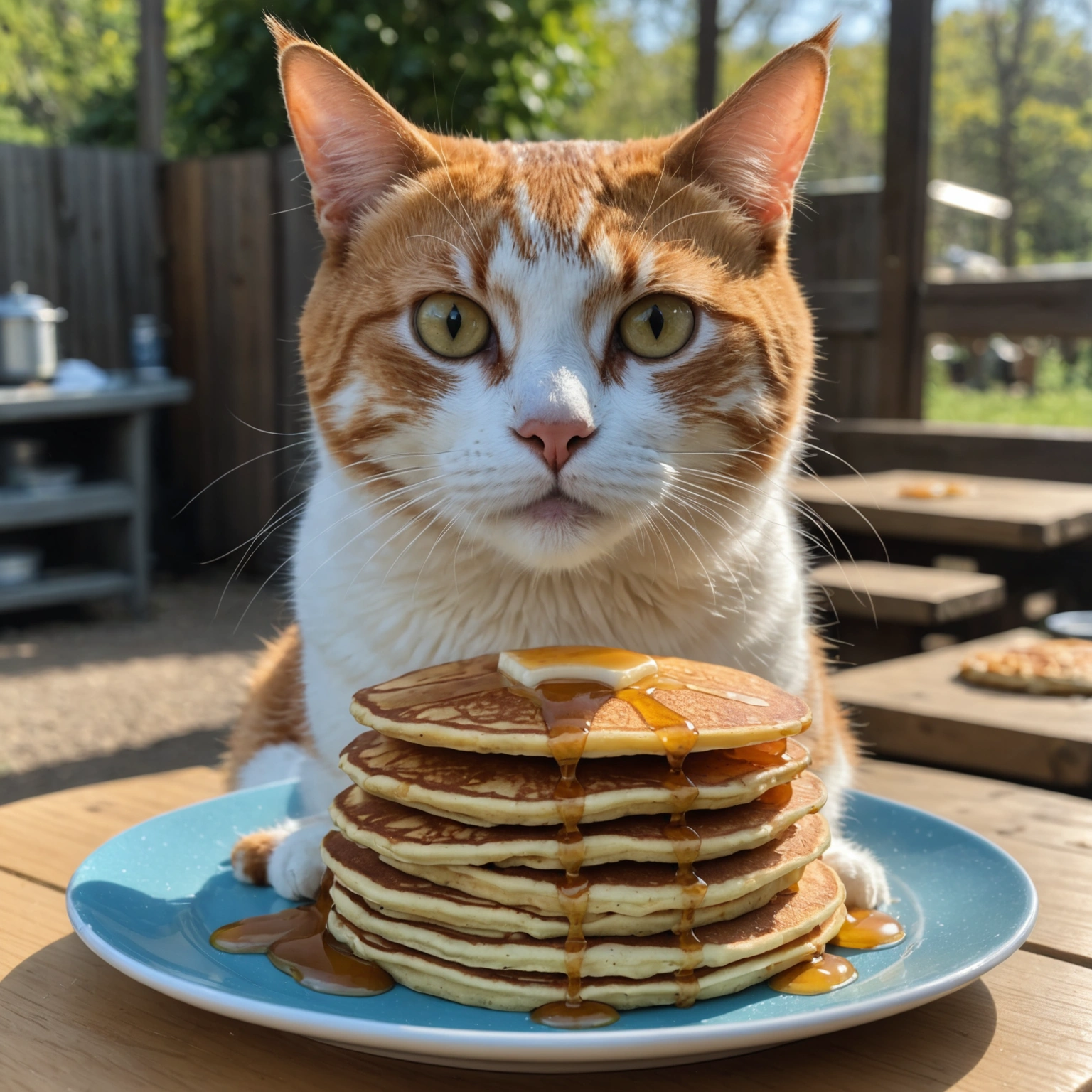 The Light Speed Pancakes of the Cat Sanctuary